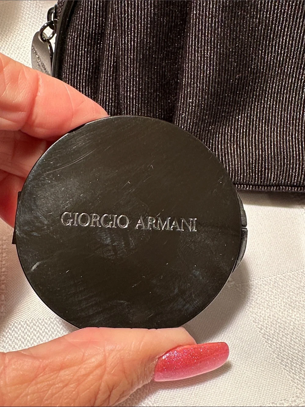 Giorgio Armani Makeup Set in Black and Warm Beige